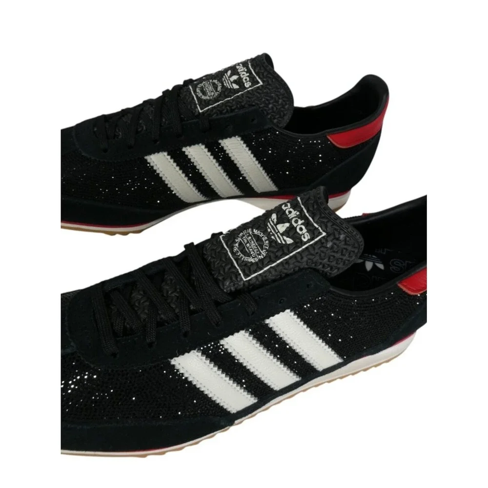 Adidas Women's SL‎ 72 OG IH9204 Black White Red Size 11 Retro Running Sneaker